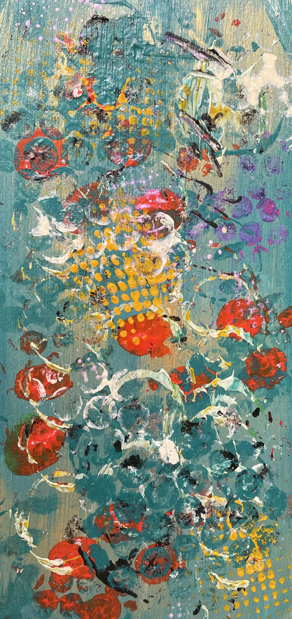 Picture of Teal and Orange Abstract