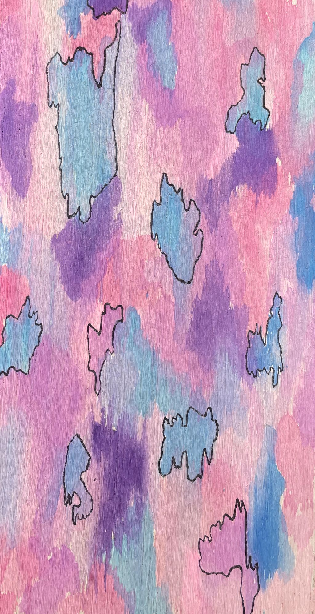 Picture of Pastel Watercolor Abstract
