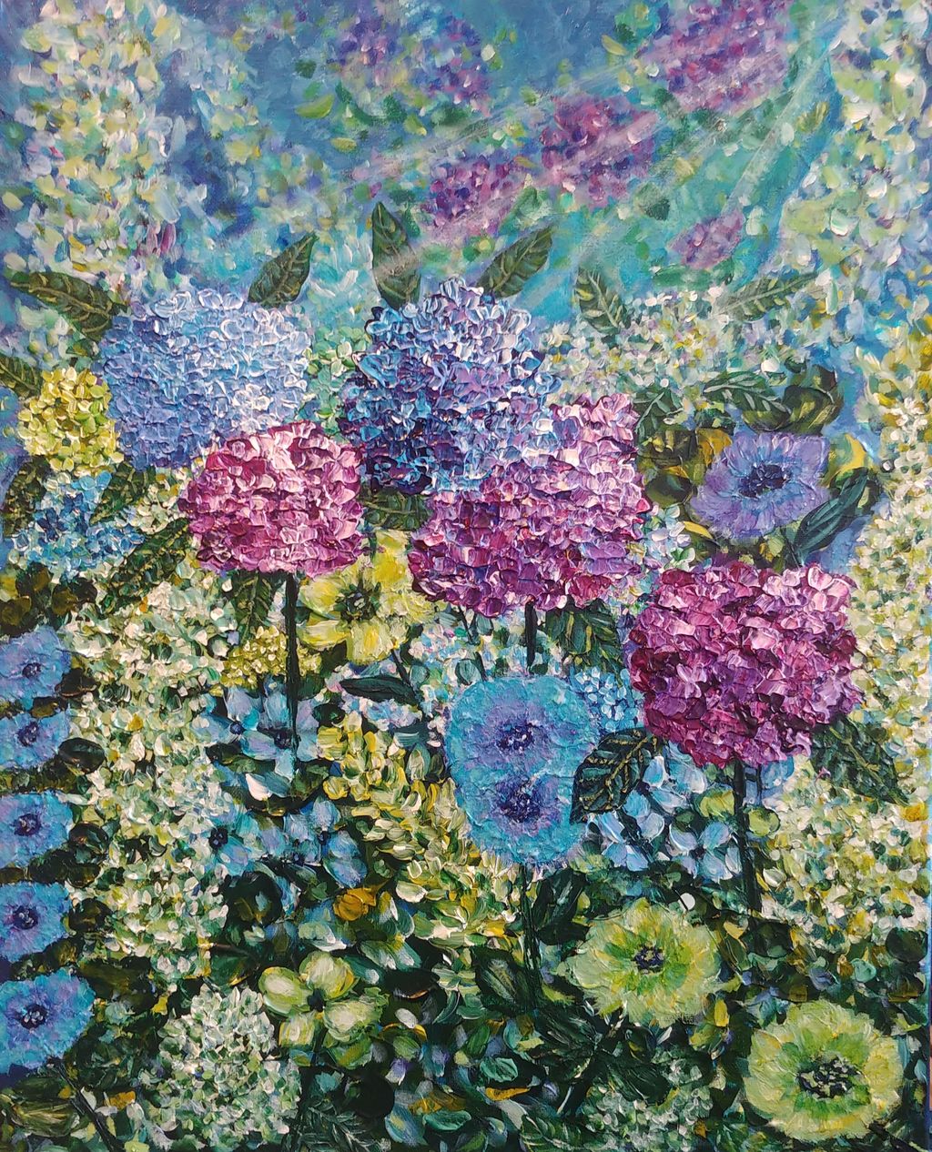 Picture of Pamela's Hydrangea Garden