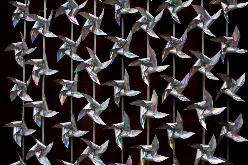 Picture of Silver windmills 