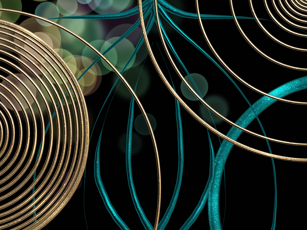 Picture of Gold circles