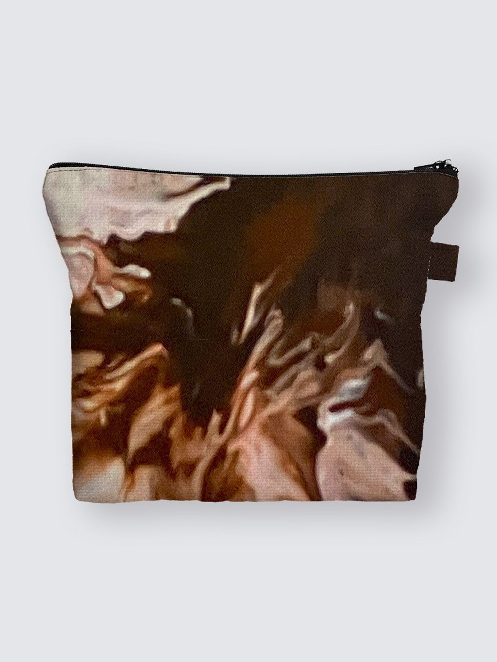 Picture of Spilt Coffee Mocha Raya Canvas Carryall Pouch
