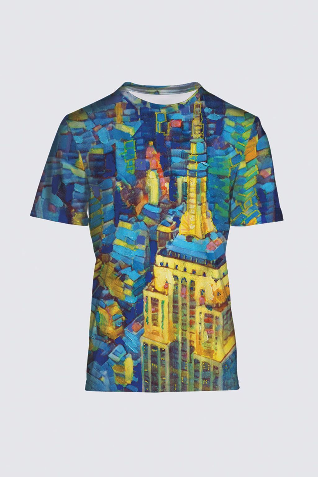 Picture of Empire Skies New York City by RD Riccoboni SALVADOR TEE
