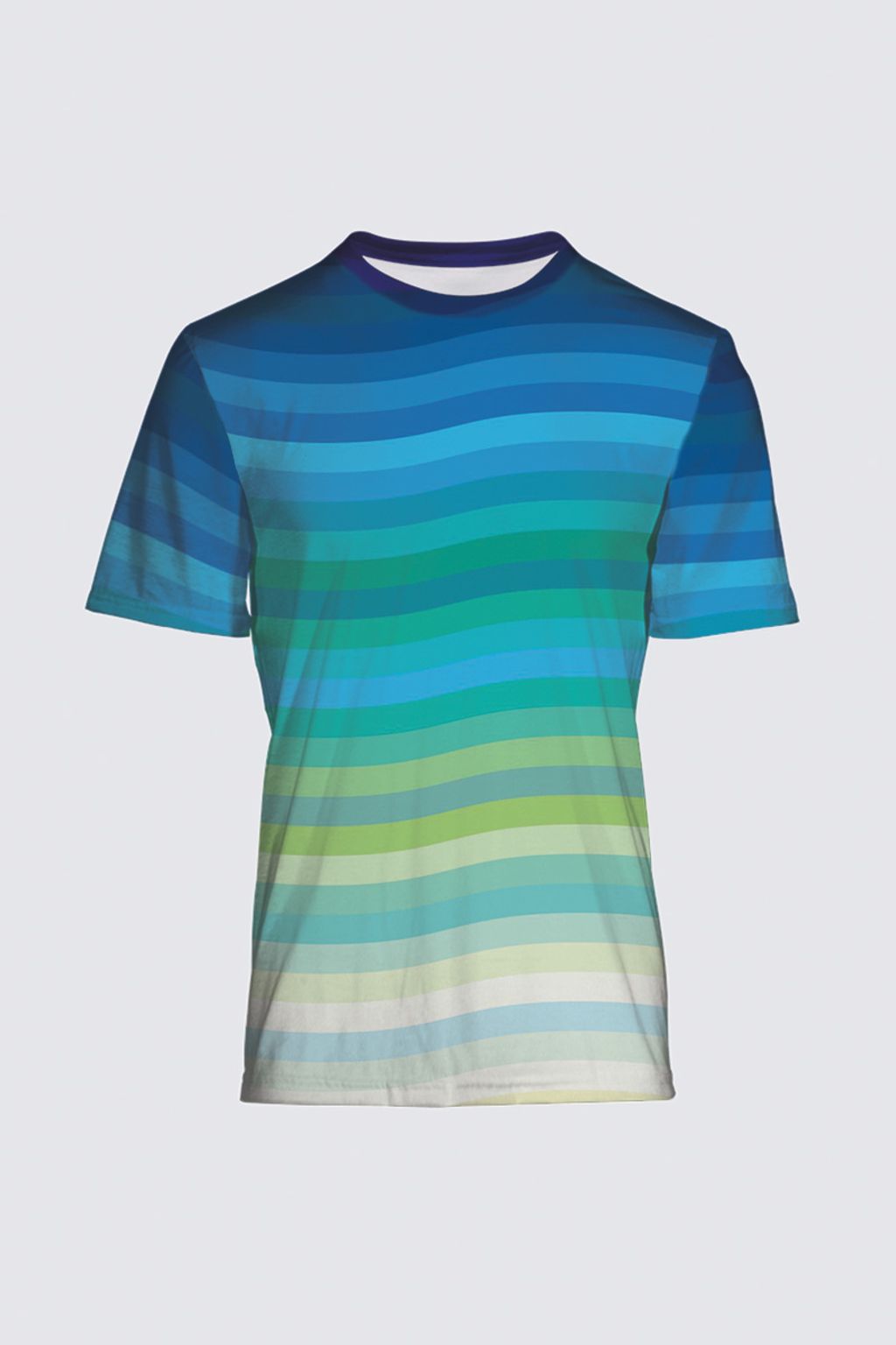 Picture of blue-green-stripes Salvador Tee