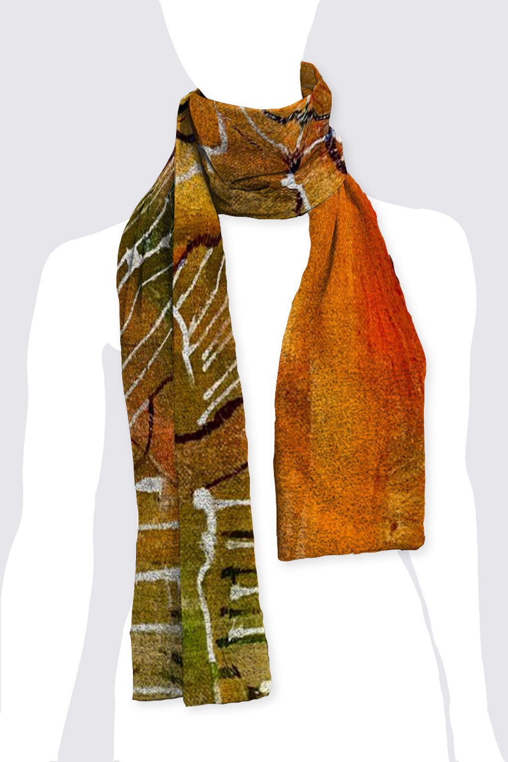 Picture of Geometric Roots Aspen Scarf