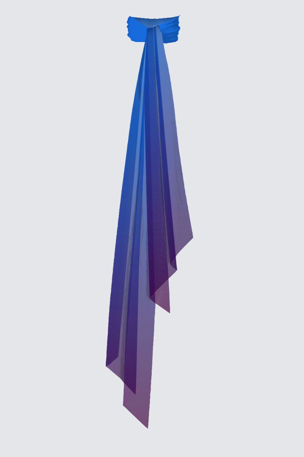 Picture of Blue Gradient Rébecca Light Drape Scarf