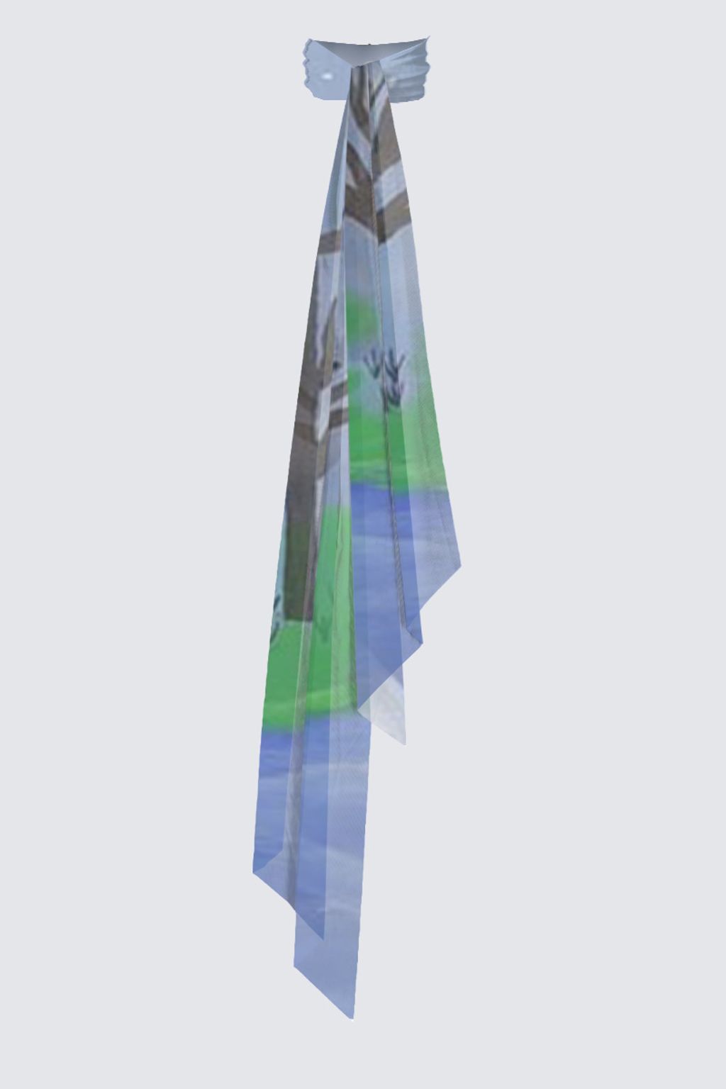 Picture of Clear cold night Rébecca Light Drape Scarf
