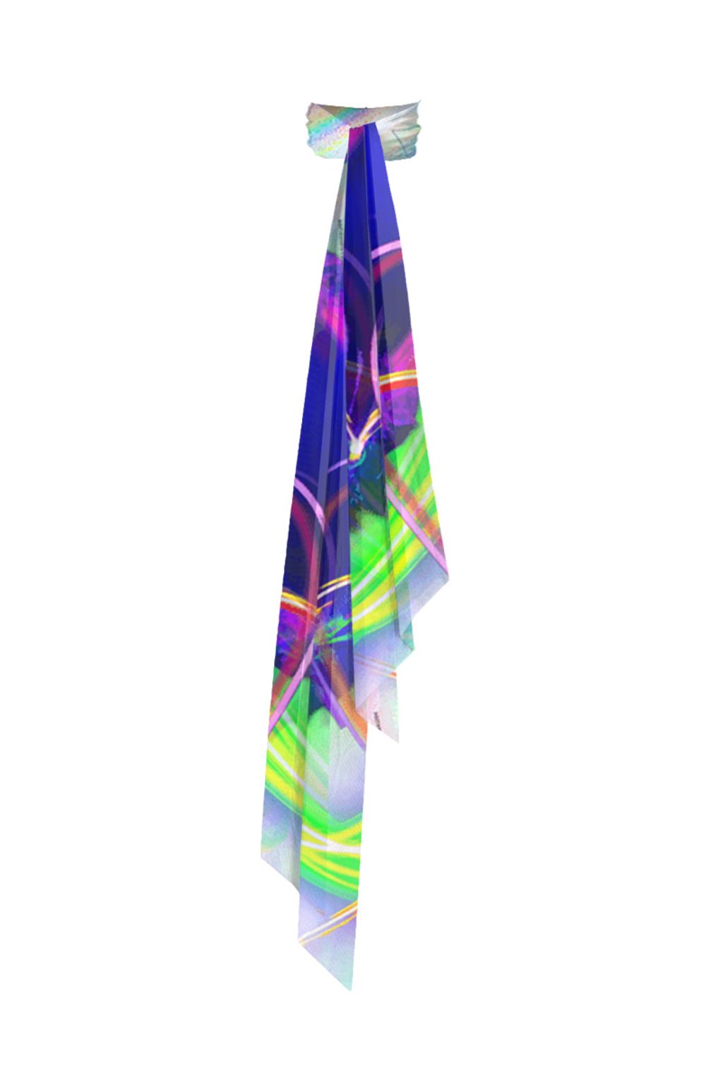 Picture of Code Red: Neon Hearts Unleashed Rébecca Light Drape Scarf
