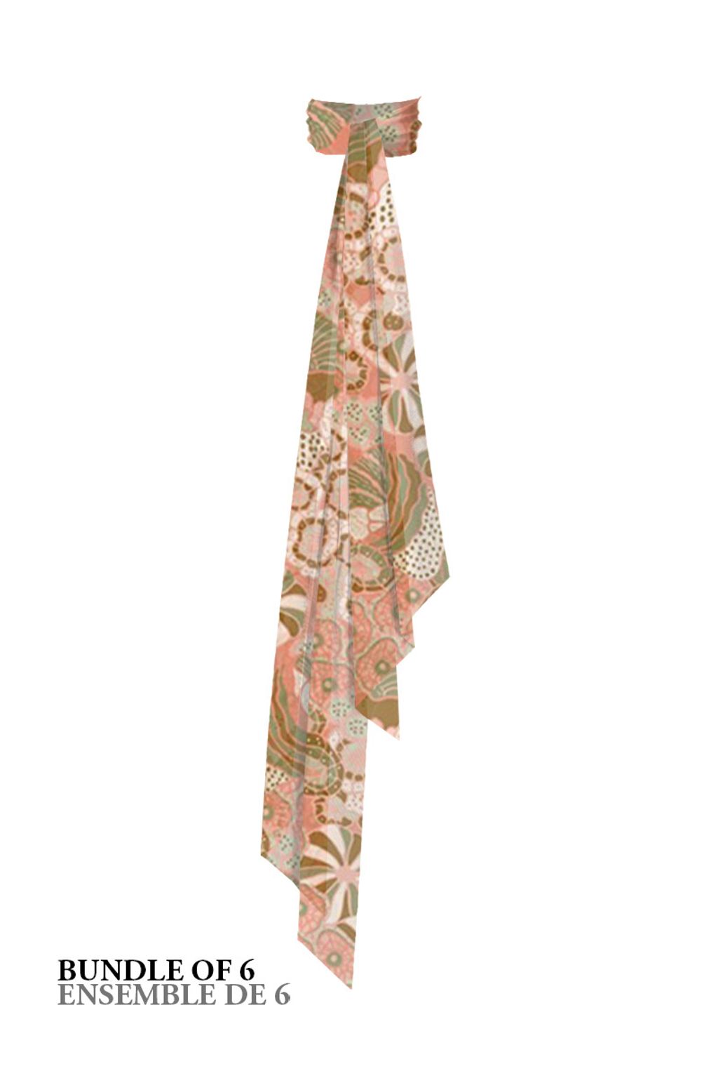 Picture of Été côtier Pack of 6 Rébecca Light Drape Scarf