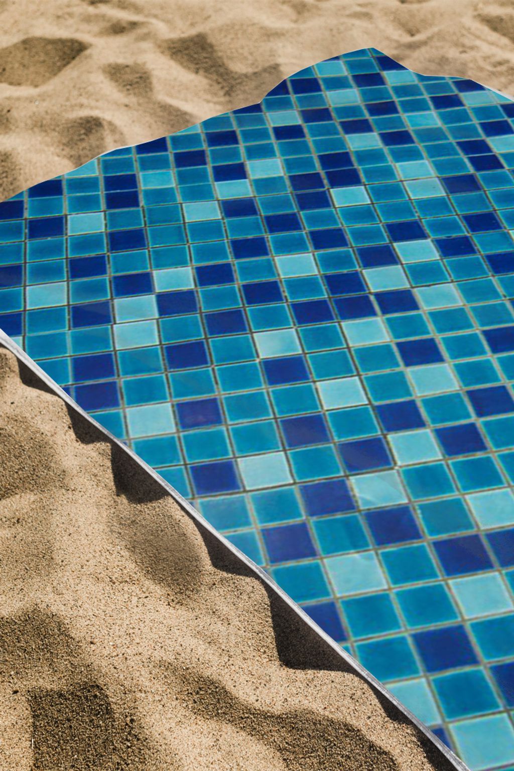 Picture of Blue and pink  Joy Beach Towel