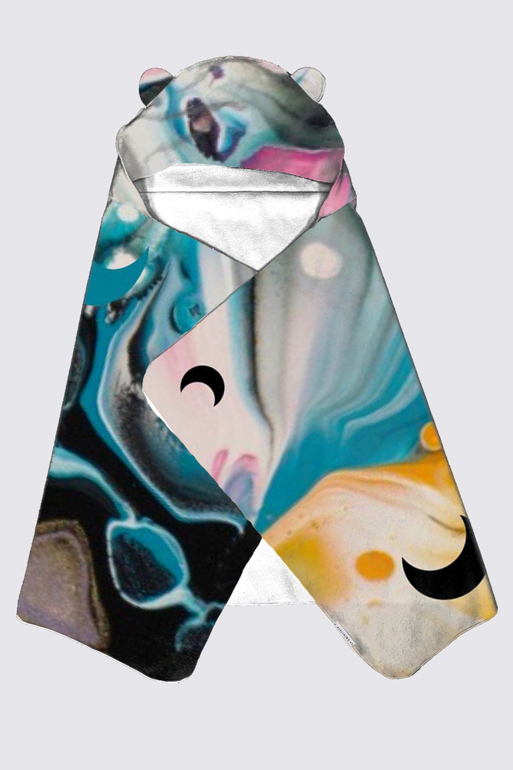 Picture of Art Language Under the Moons Noah Kid Hooded Towel
