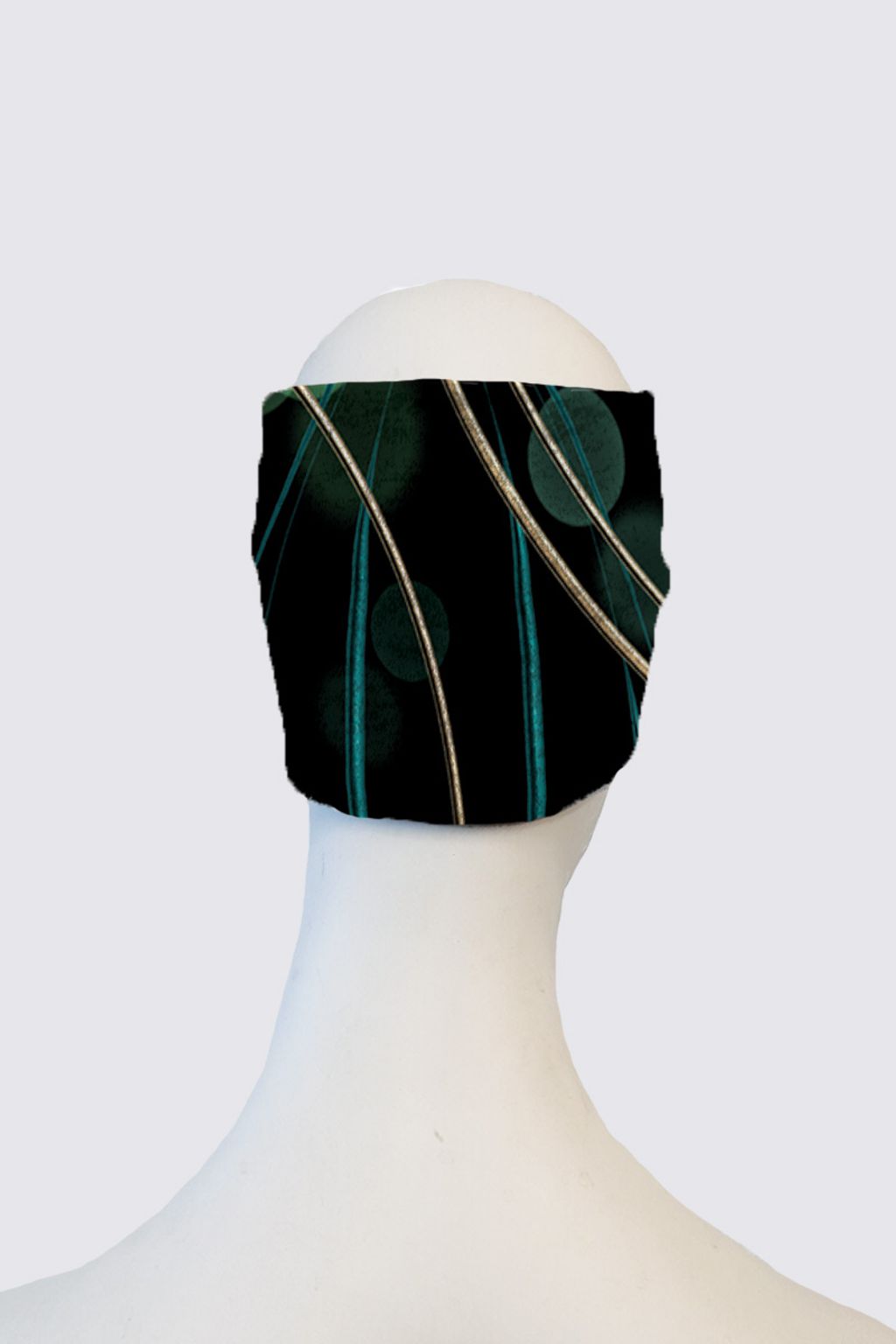 Picture of Gold circles Rosa Headband
