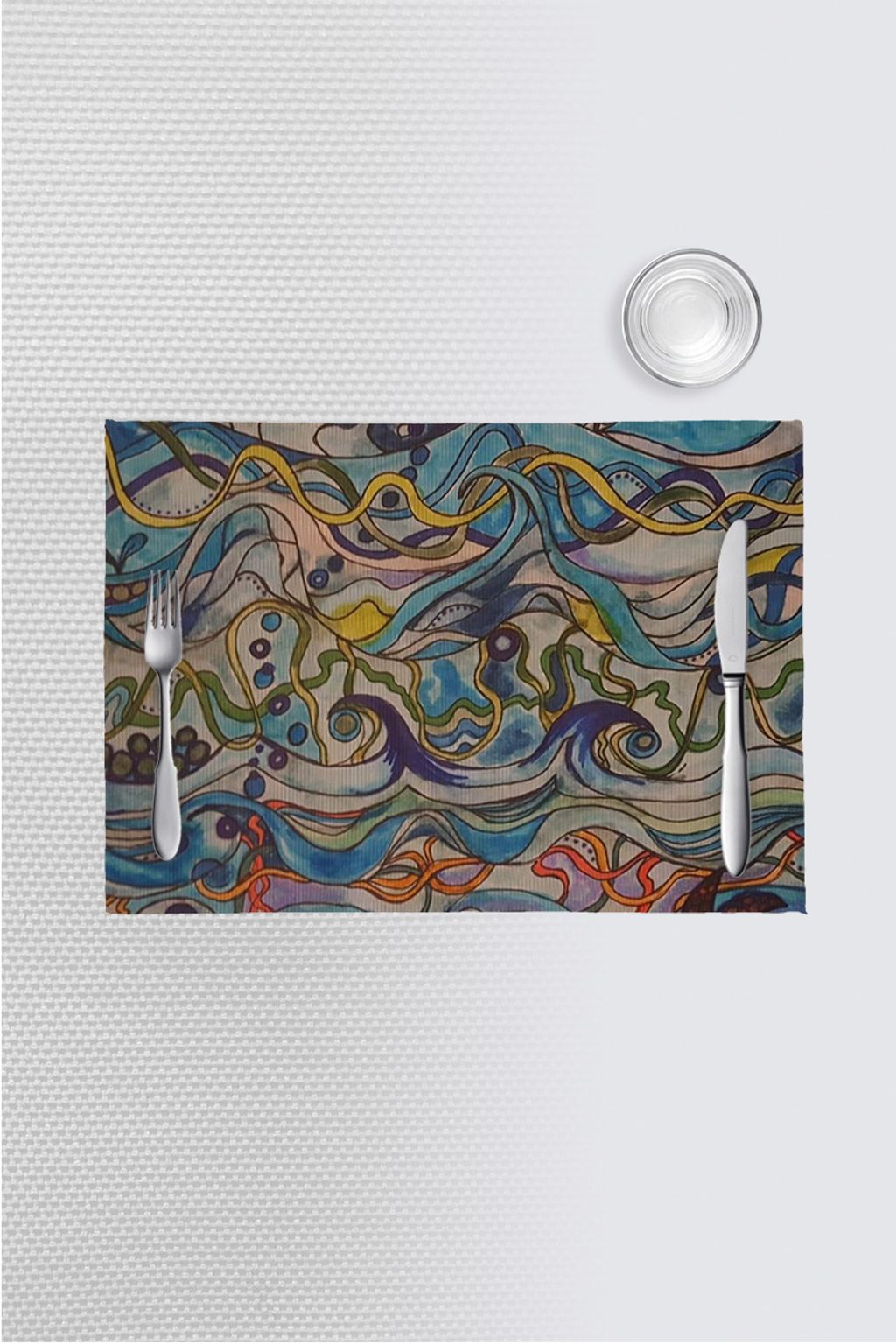 Picture of Below the Horizon Céleste Placemats (pack of 4)