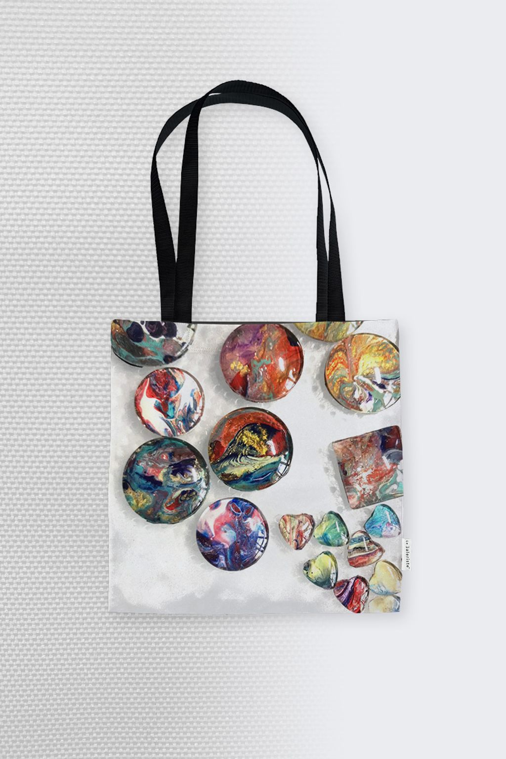 Picture of Colors and shapes'19 Maxime Canvas Tote