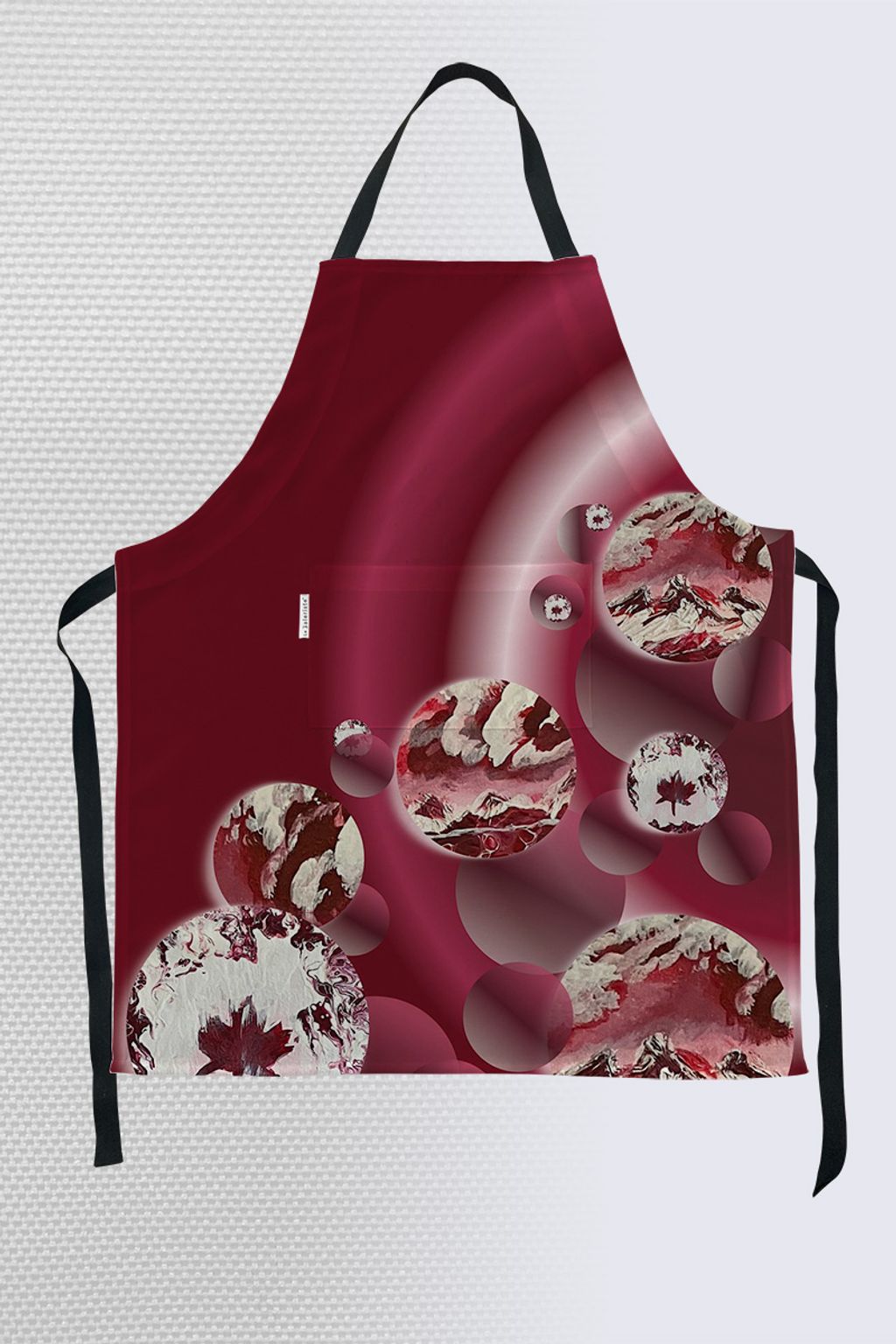 Picture of True North True Red Galaxy Angèle Apron