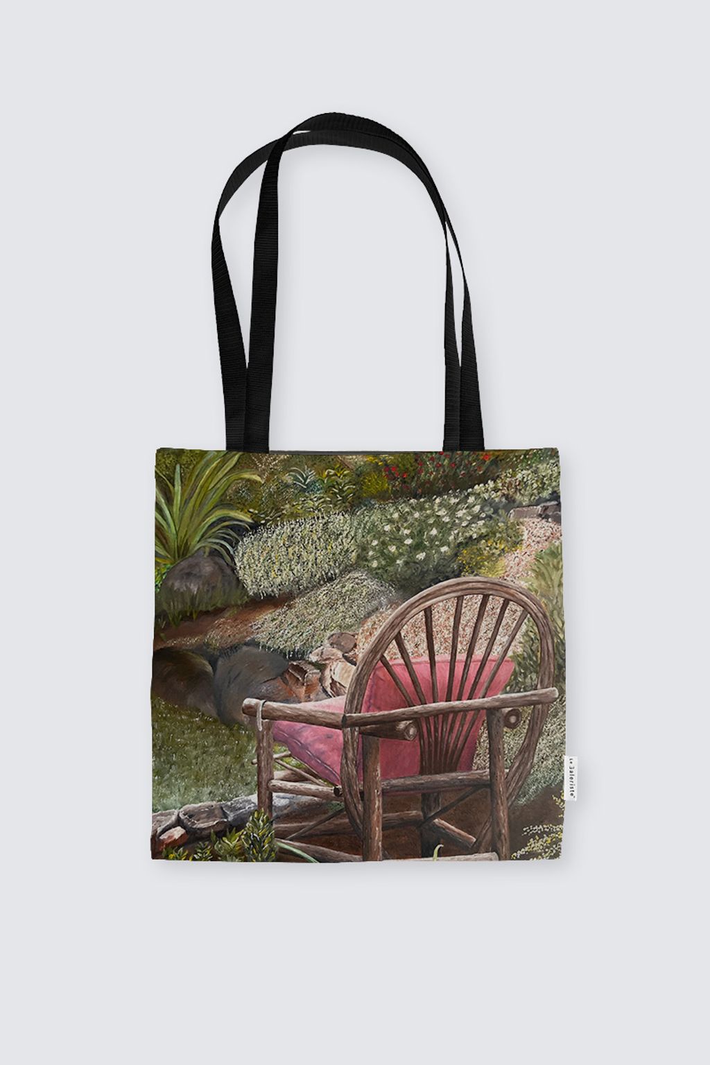 Picture of The Willow Chair Suede Tote