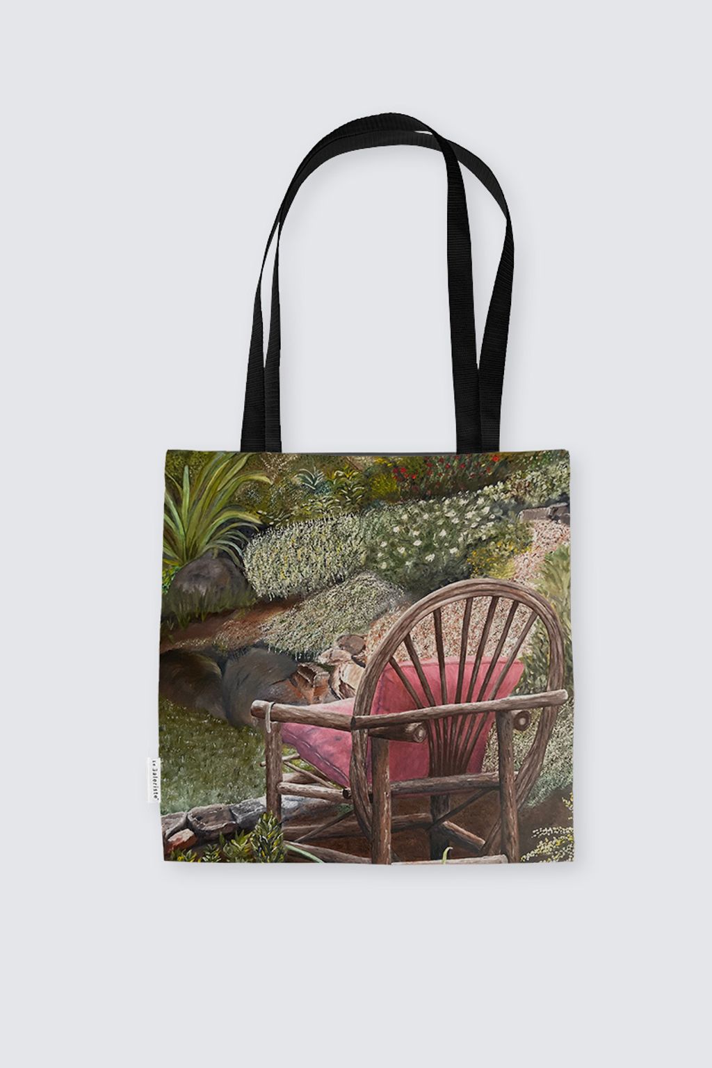 Picture of The Willow Chair Suede Tote