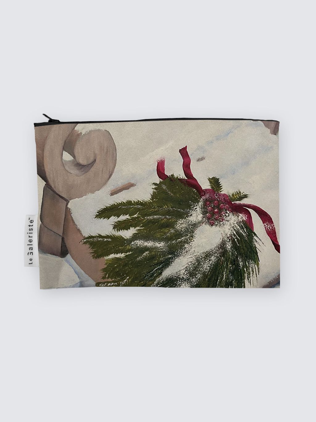 Picture of Holiday Cheer Suede Pouch