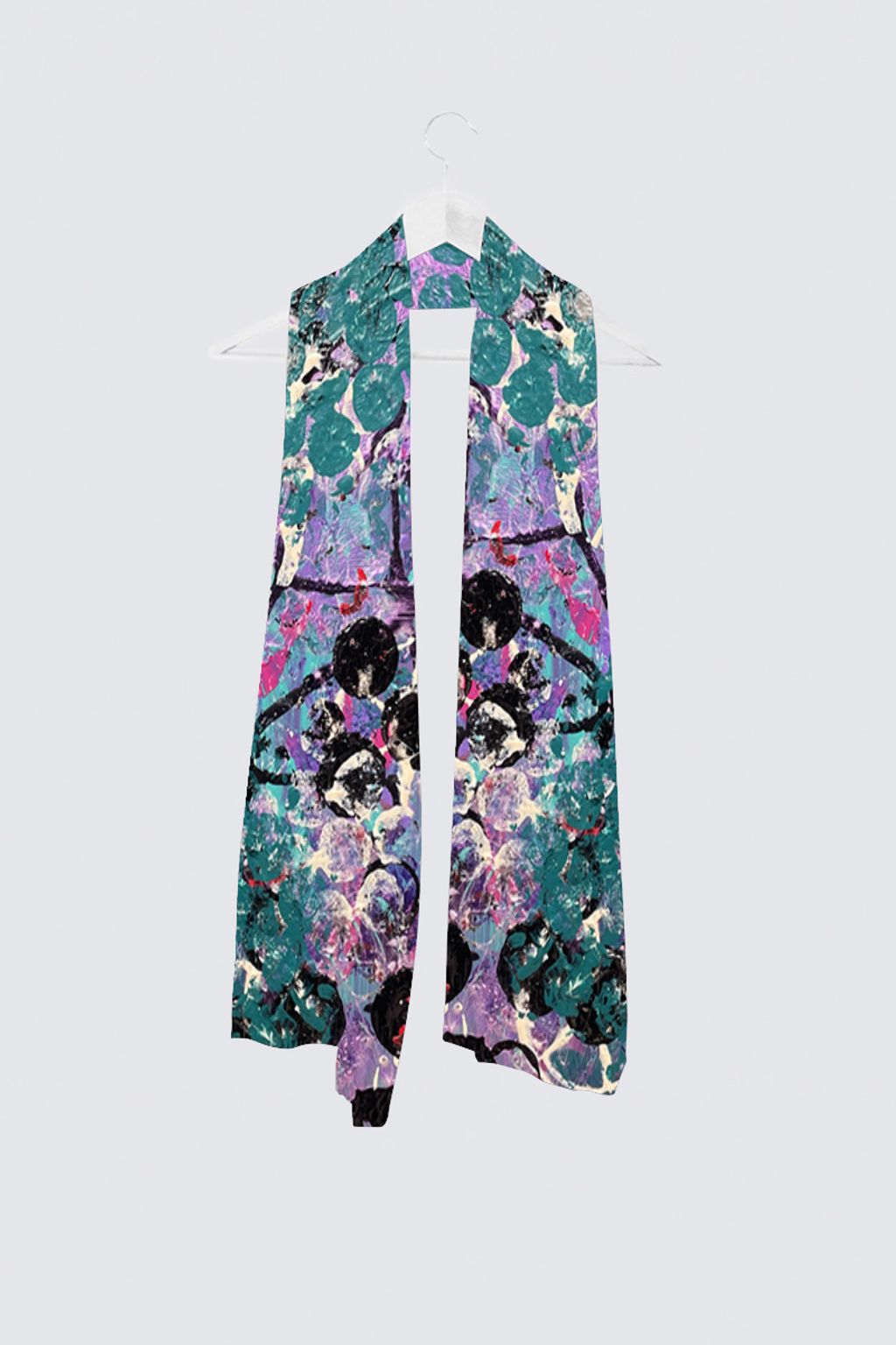 Picture of Purple and Teal Vivienne Scarf