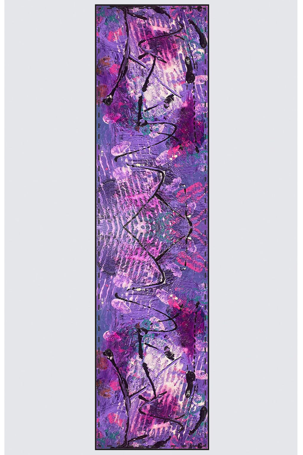 Picture of Purple Abstract Vivienne Scarf