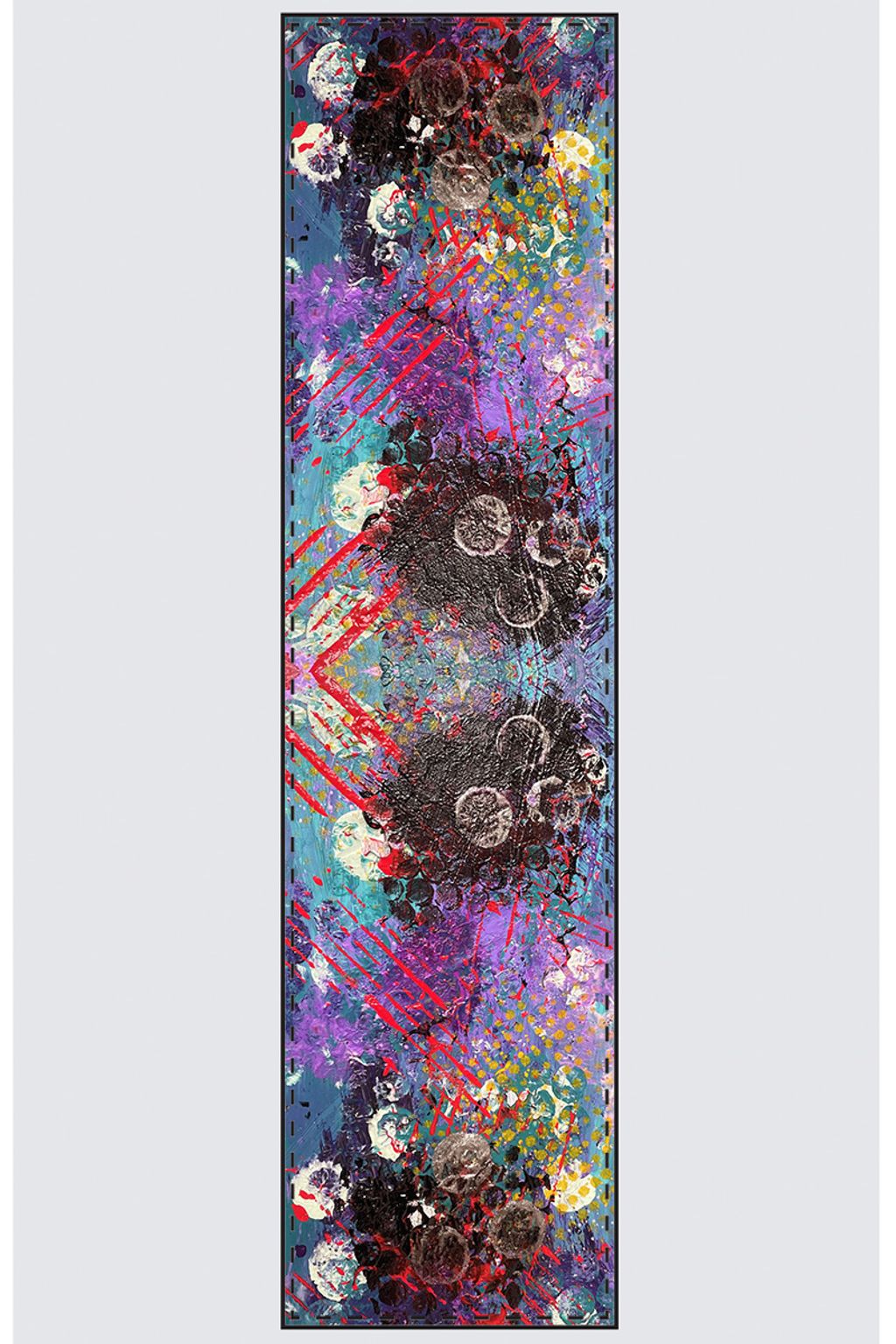 Picture of Multicolored Abstract Vivienne Scarf