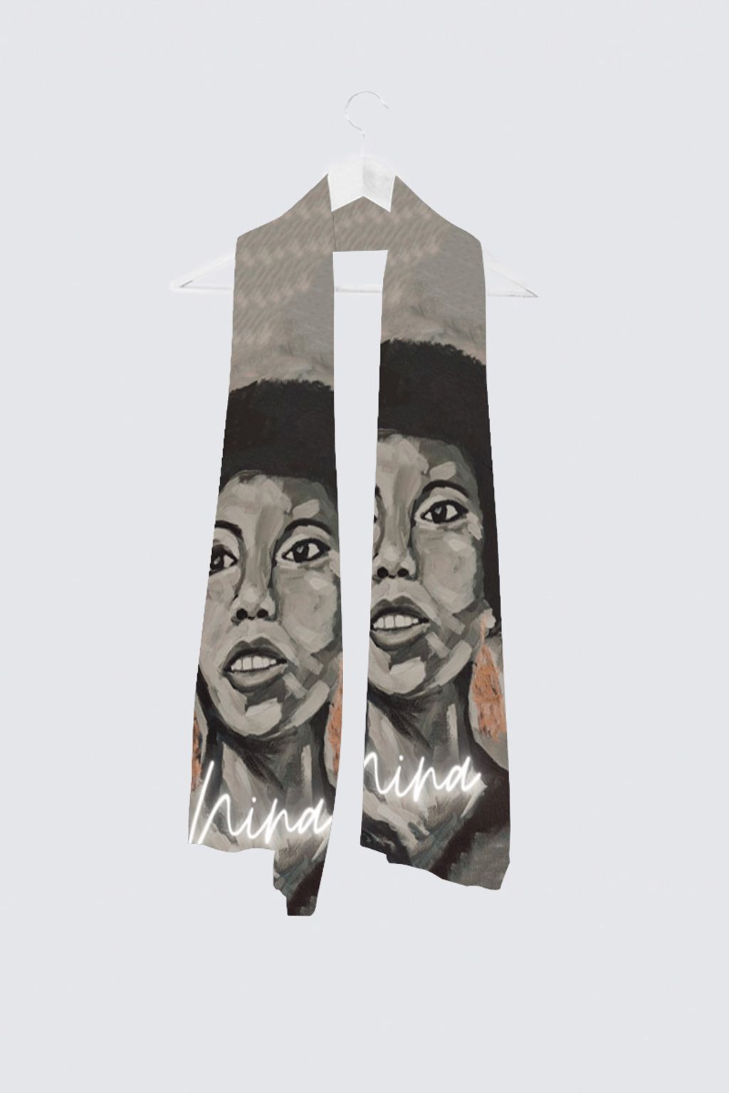 Picture of Nina black  Vivienne Scarf