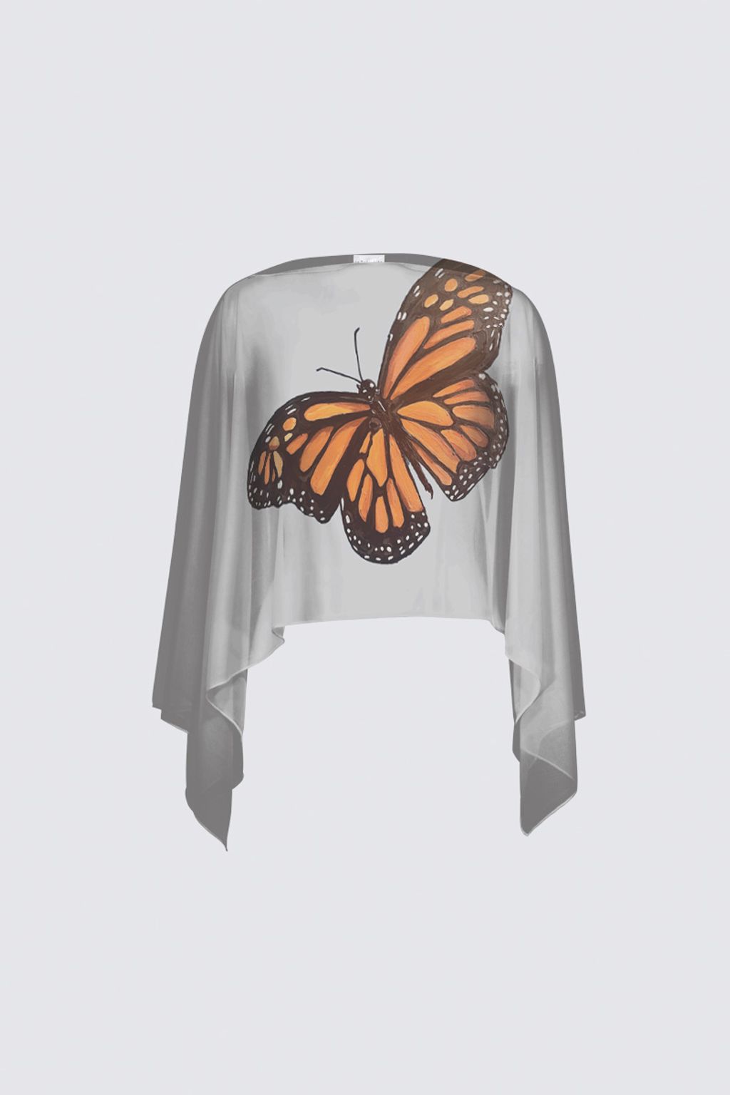 Picture of Butterfly Lt.Gray Claudia Shawl
