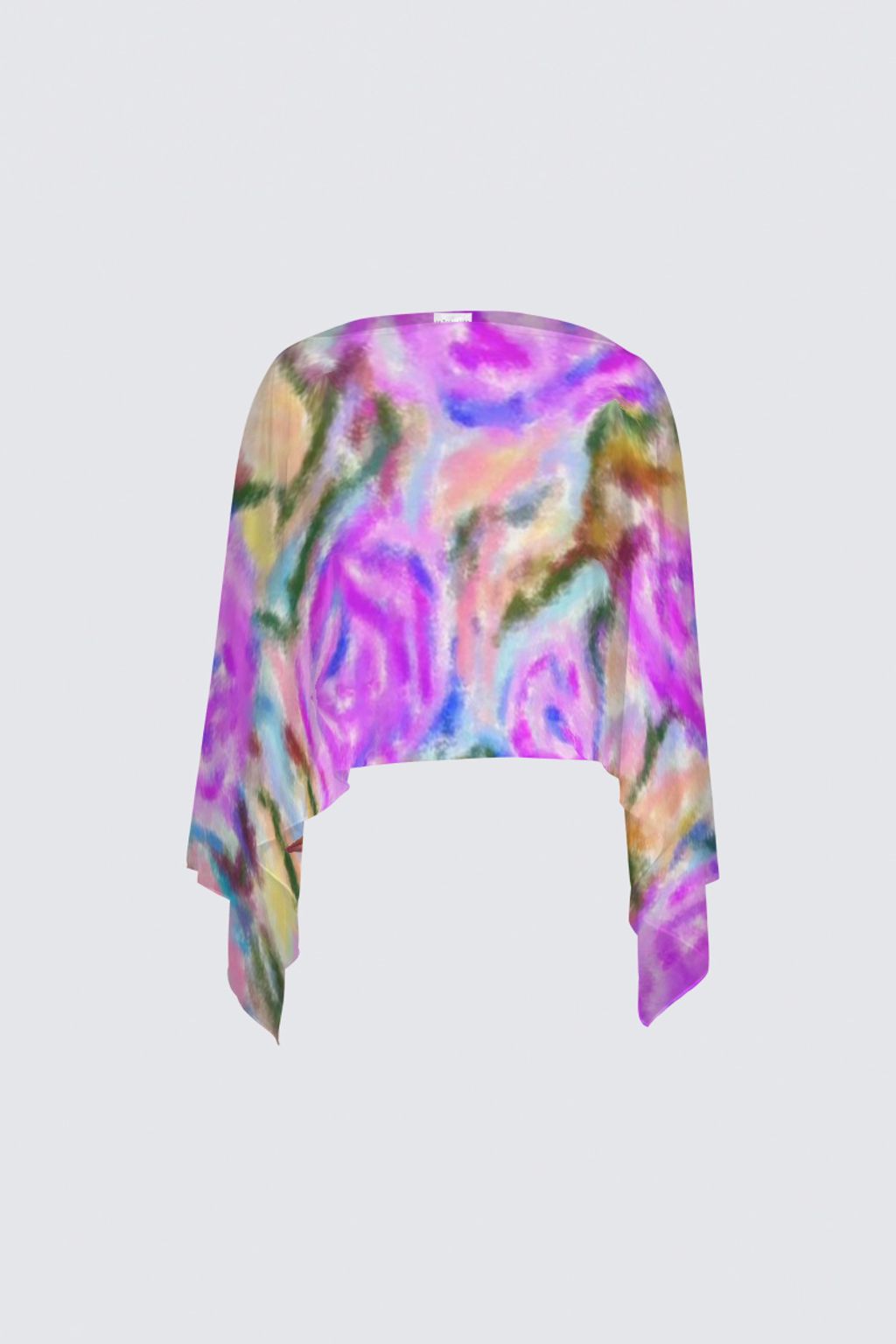 Picture of Denim Roses  Claudia Shawl