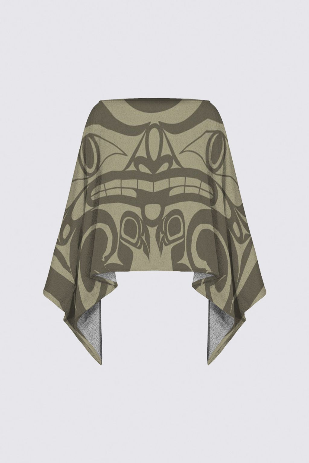 Picture of Beige bear Ava Poncho