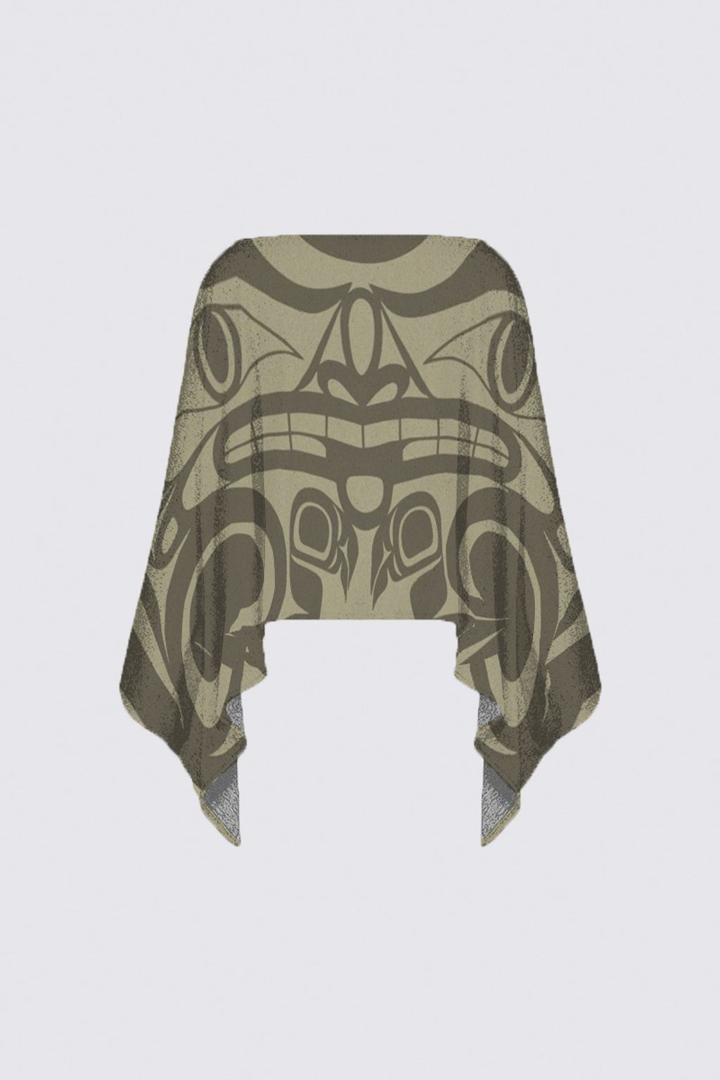 Picture of Beige bear Ava Poncho