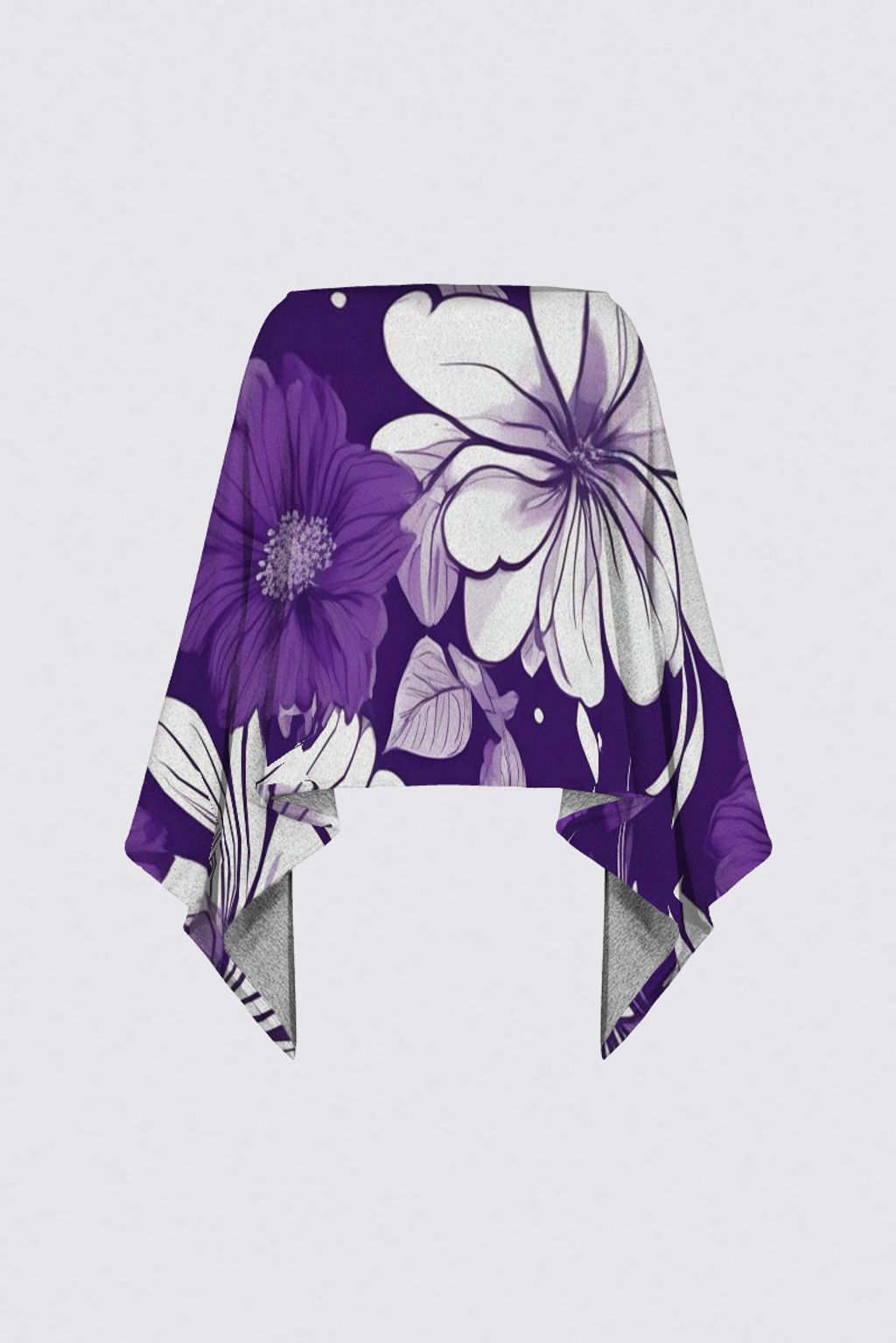 Picture of Purple  Ava Poncho
