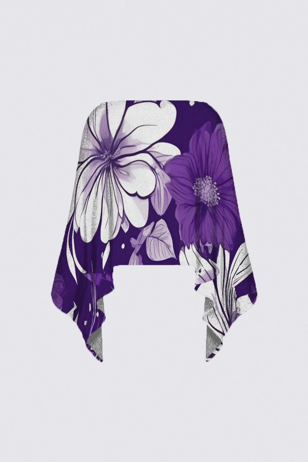 Picture of Purple  Ava Poncho