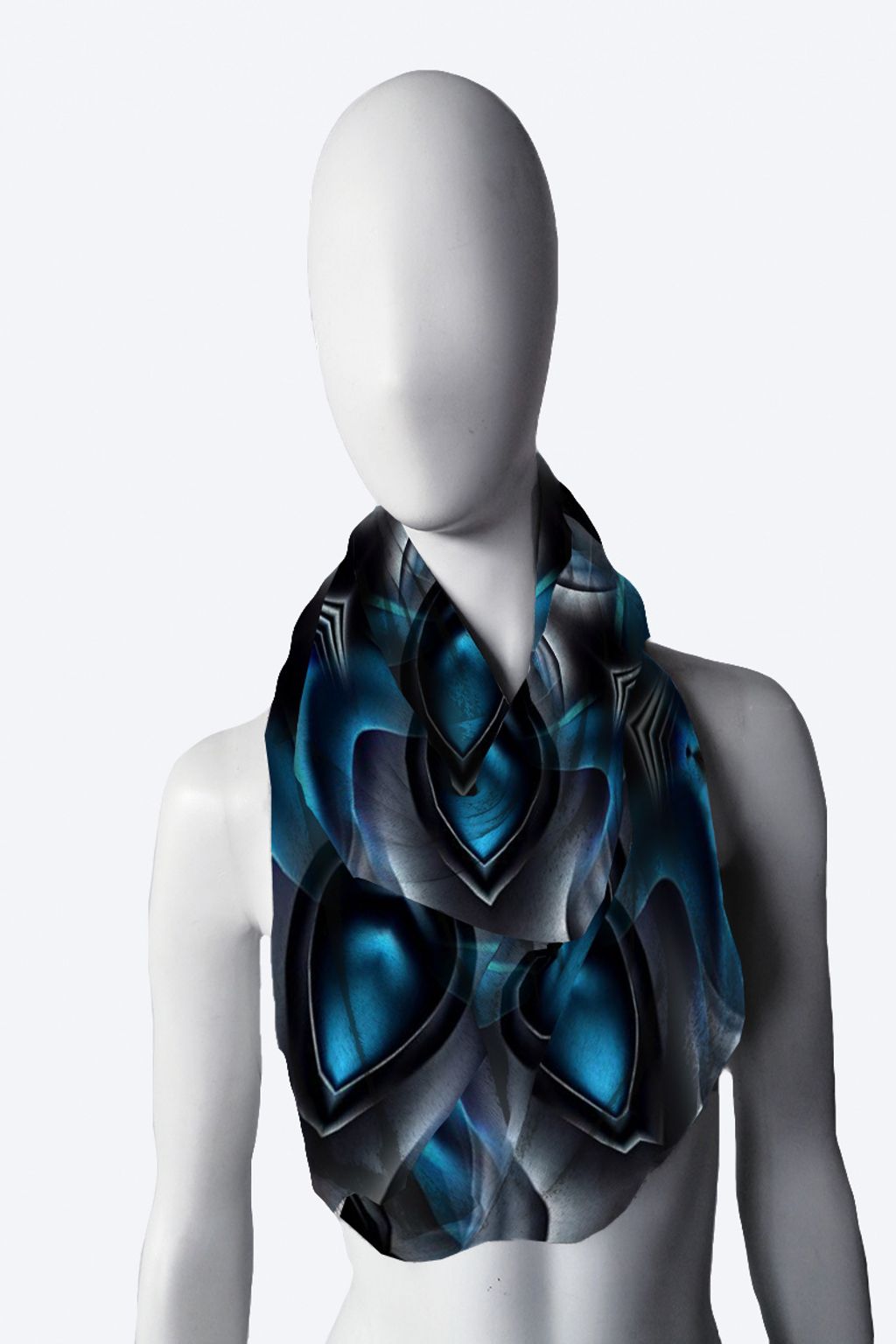 Picture of Saphire delight Nora Infinity Scarf