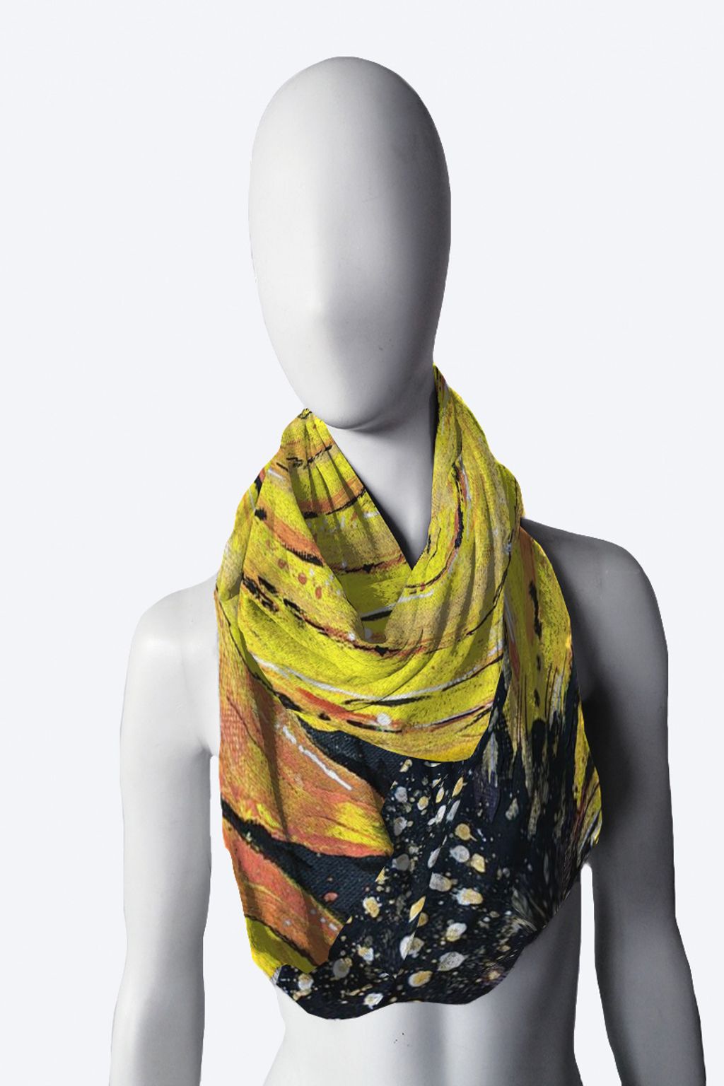 Picture of Sunflower Nora Infinity Scarf