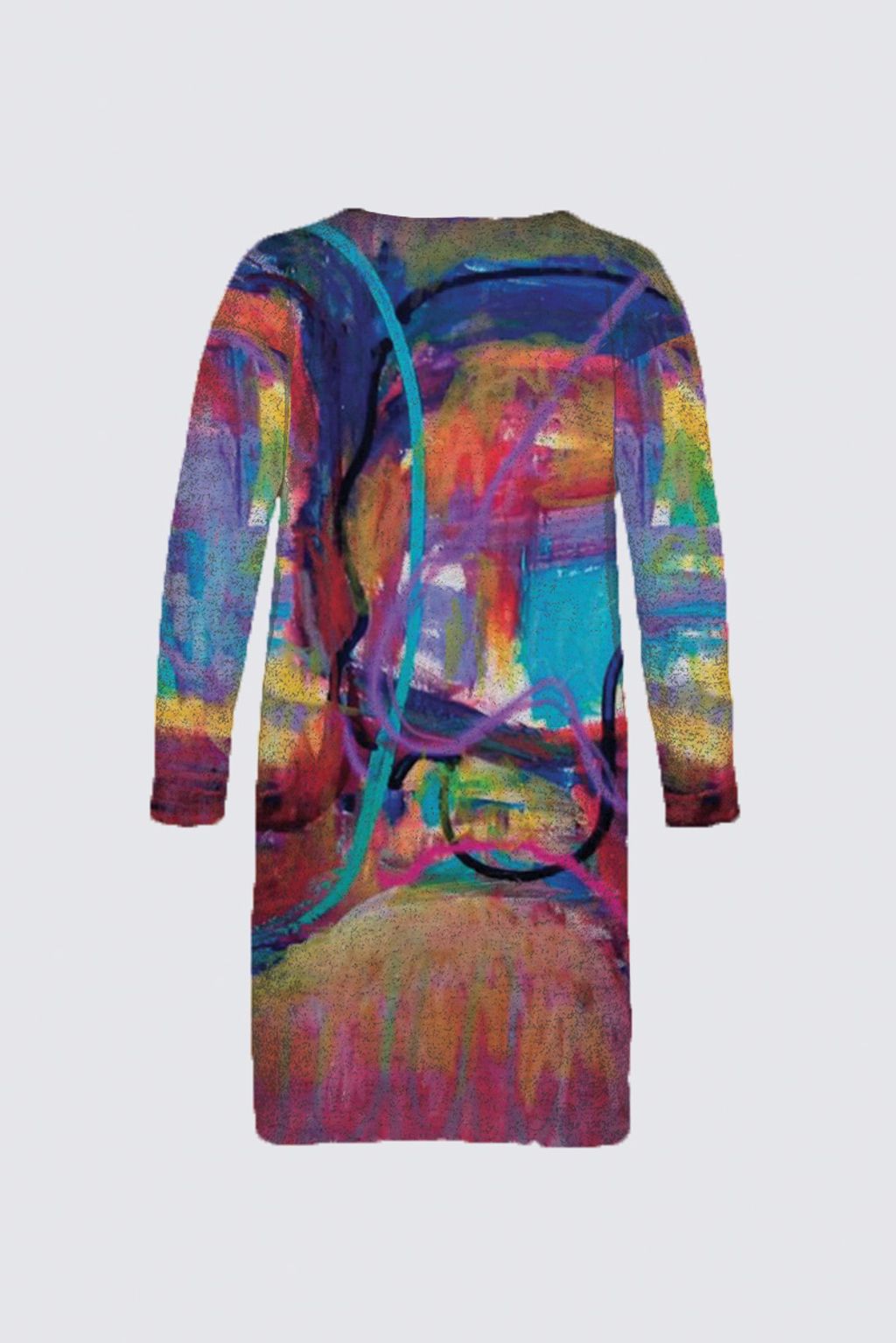 Picture of Happy Gossip Plus-Size Nikki Duster Cardigan
