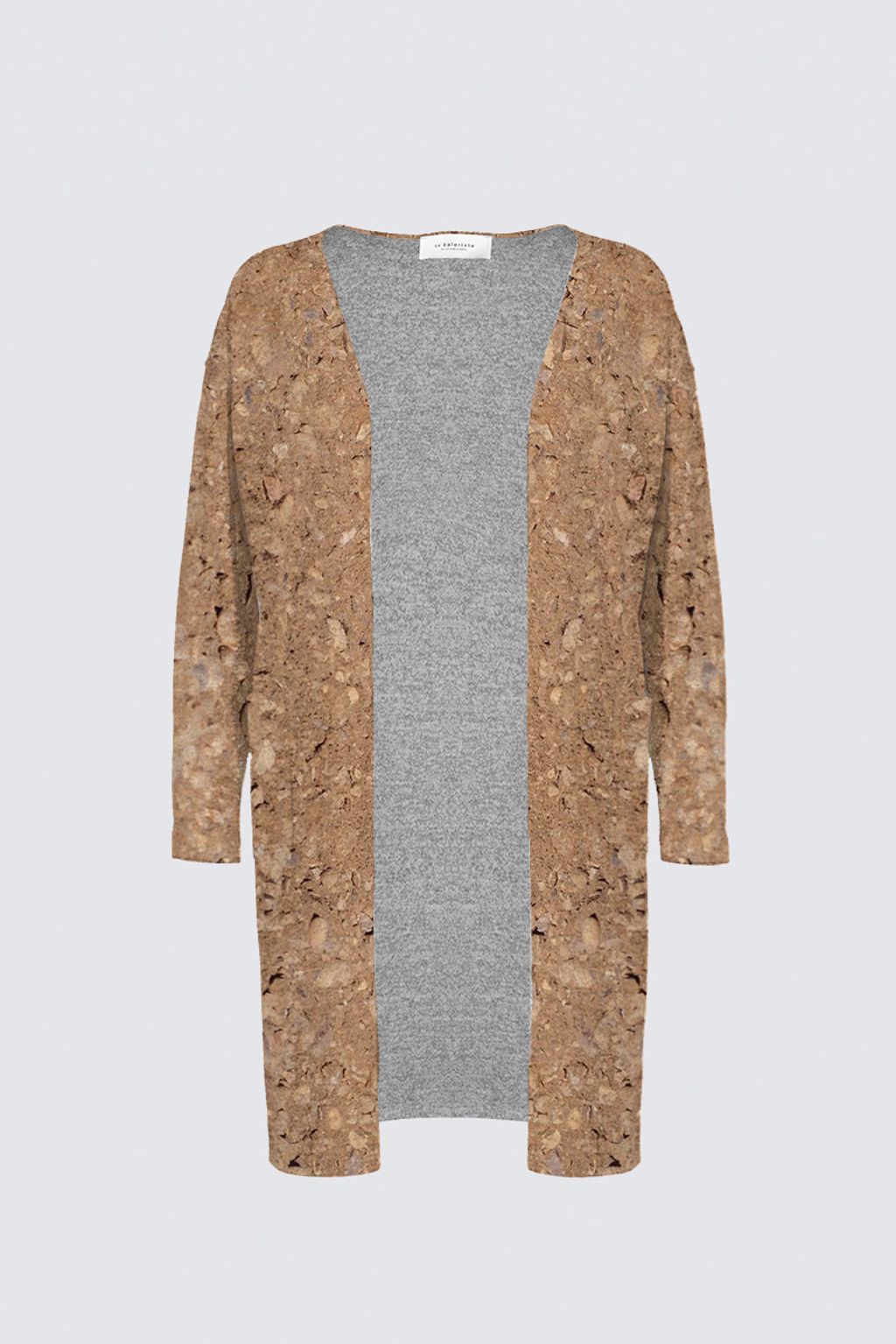 Picture of Earth Tones Plus-Size Nikki Duster Cardigan