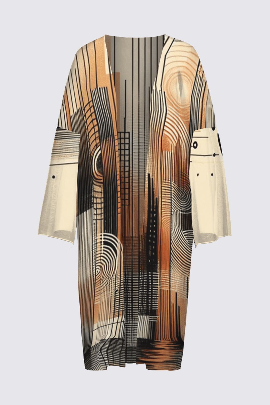 エルンスト【Le Kimono】 The City Elani Kimono -Le Galeriste - Wearable Art - Made in