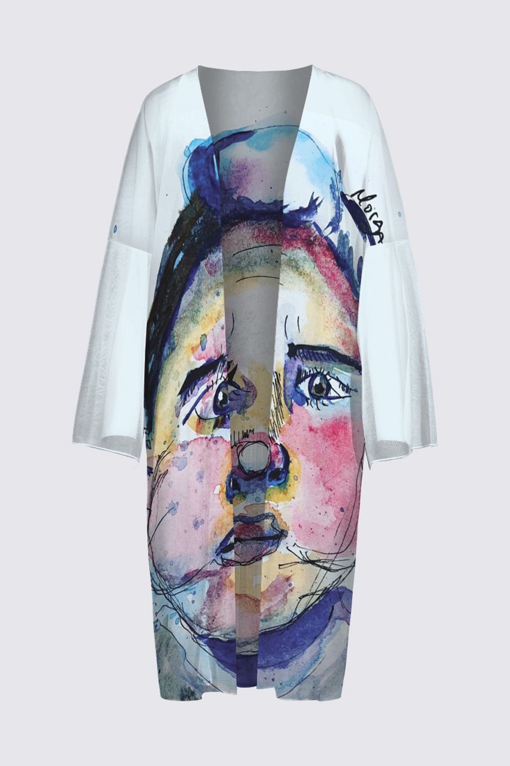 Picture of Waterlogged Elani Kimono