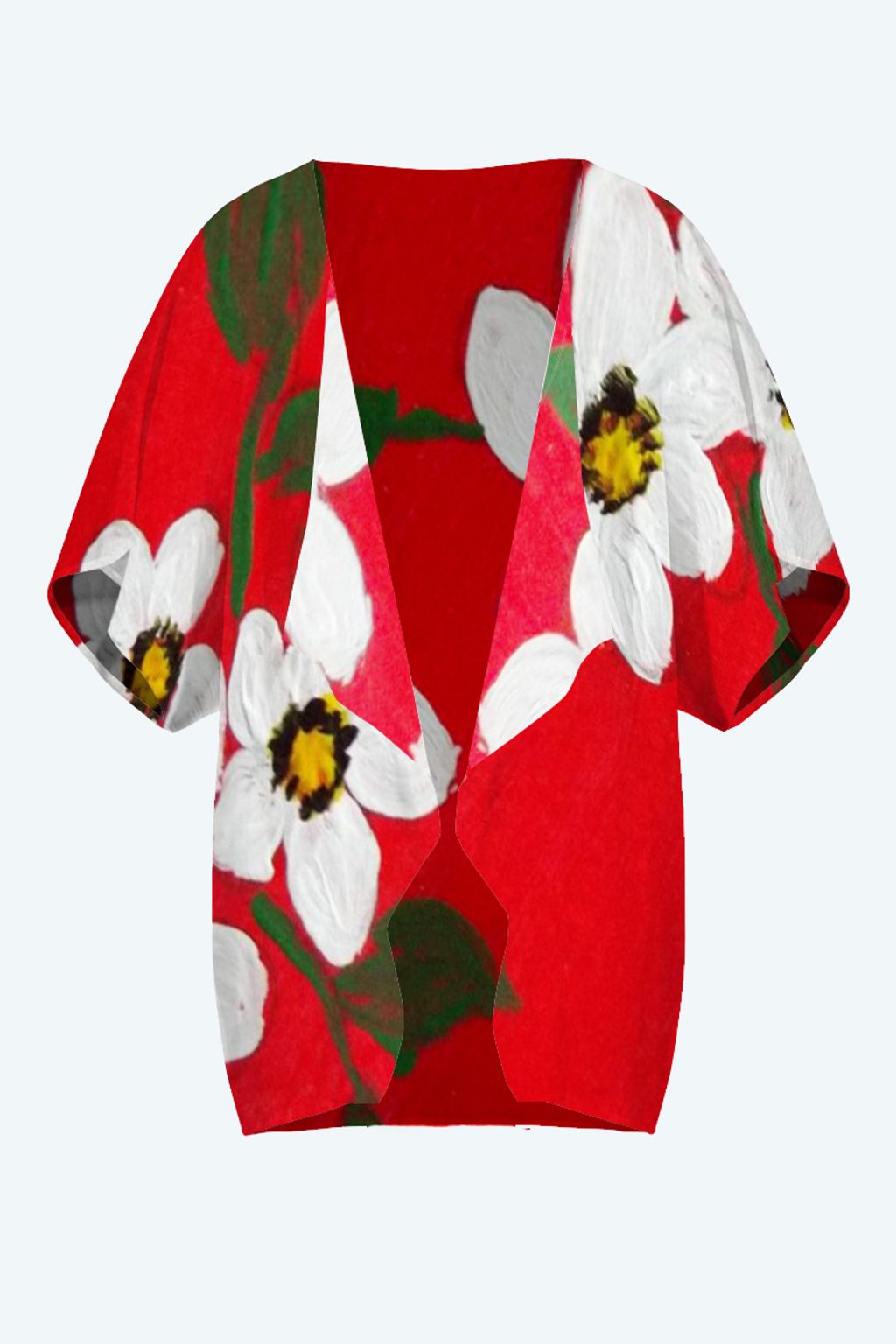 Picture of In the Red! Terry Short Kimono