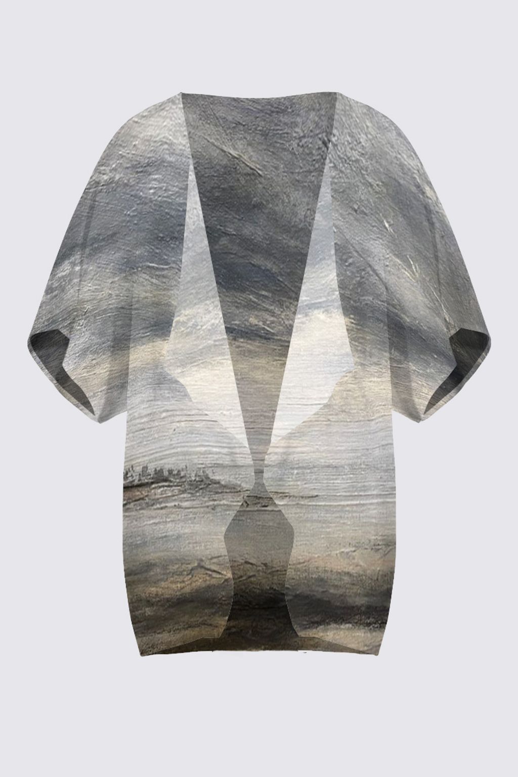 Picture of Salish Sea Sky Terry-Ann Short Kimono