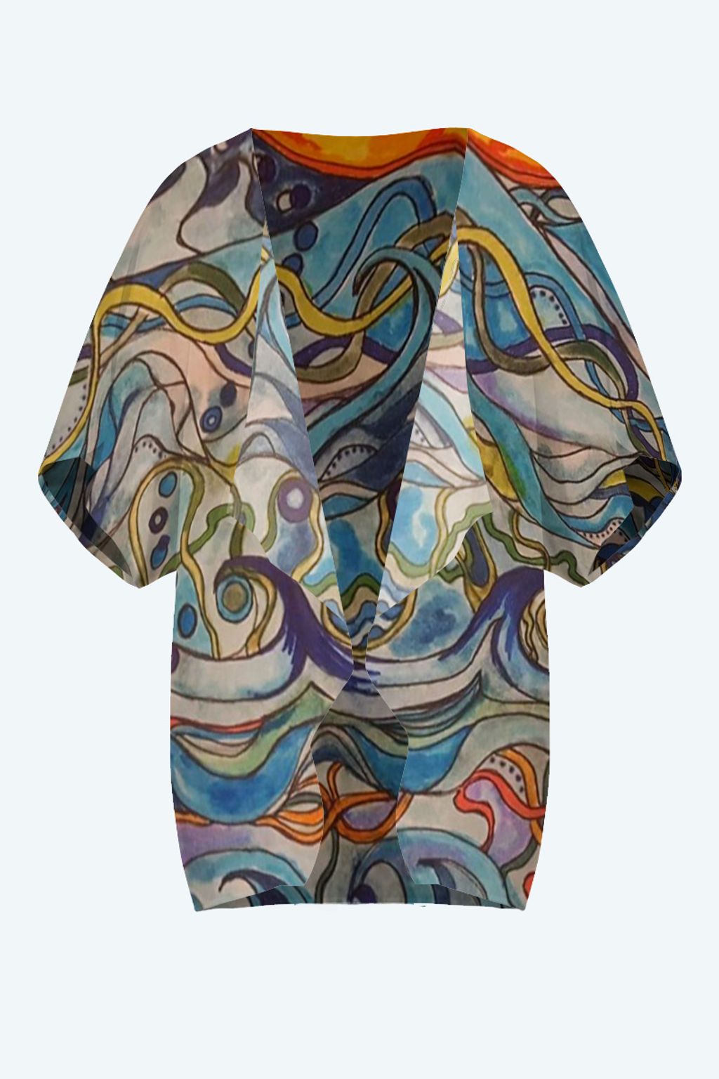Picture of Below the Horizon Terry-Ann Short Kimono