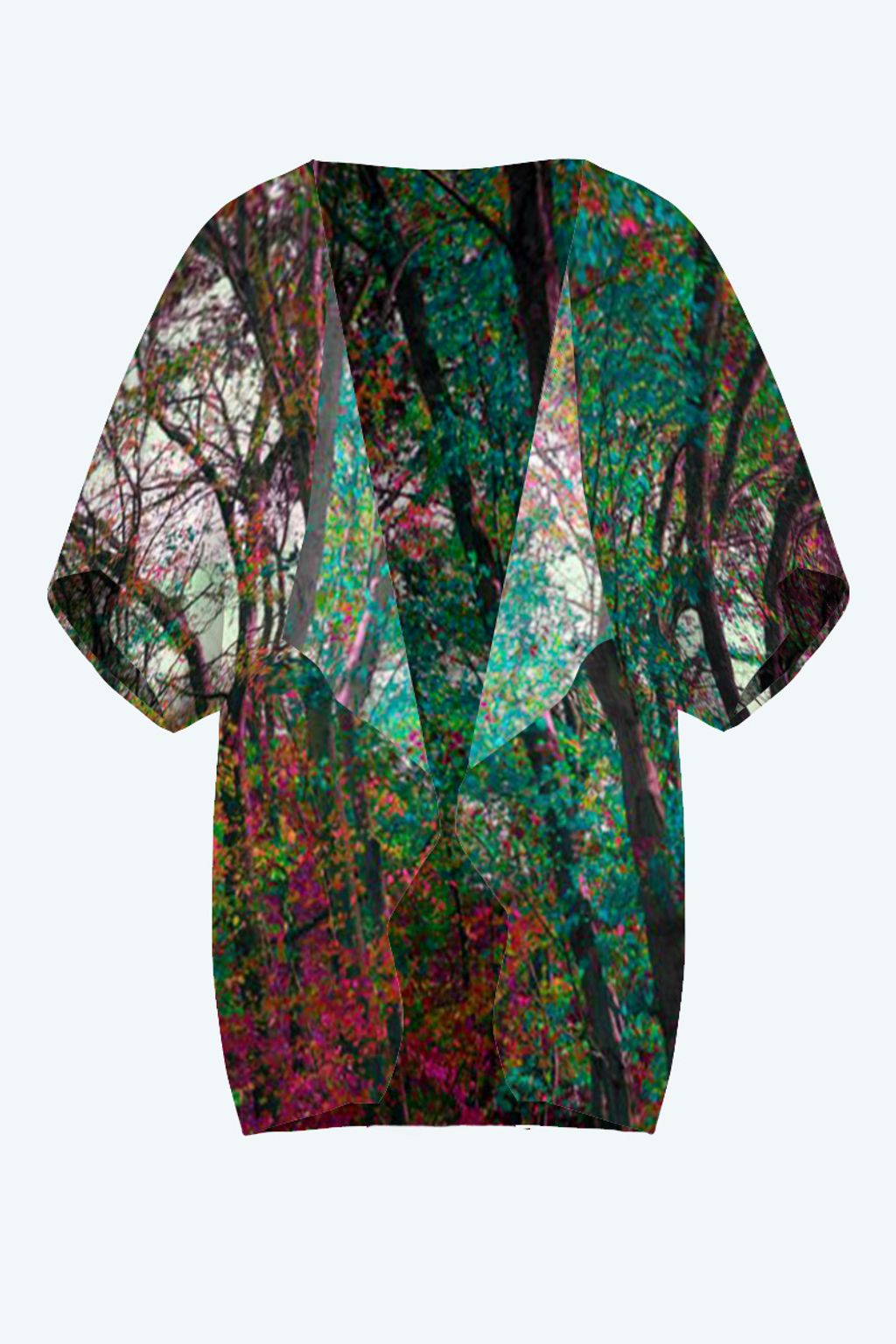 Picture of Fools Illusions Everywhere Terry Short Kimono