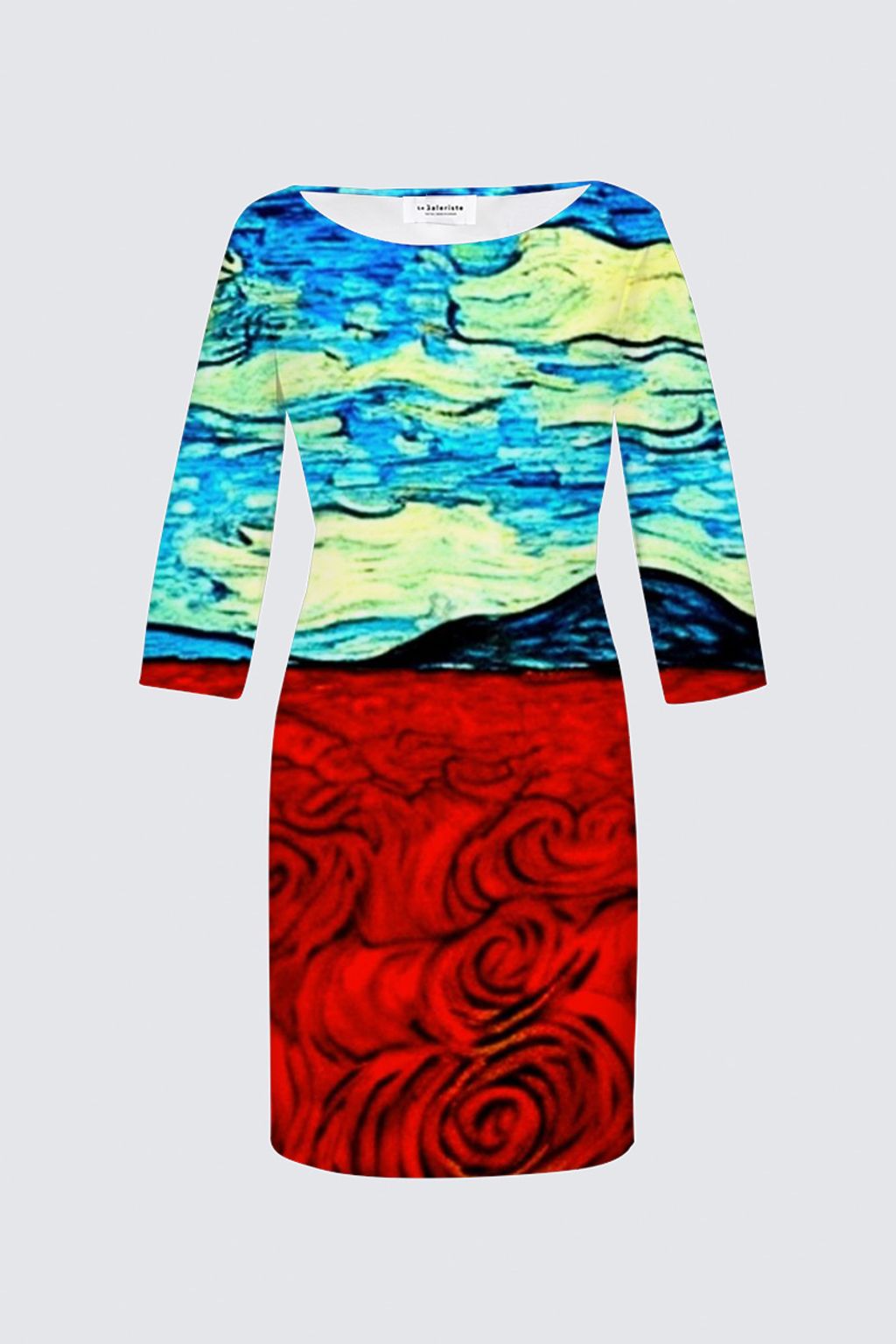 Picture of Field of Roses Jeanne Dress