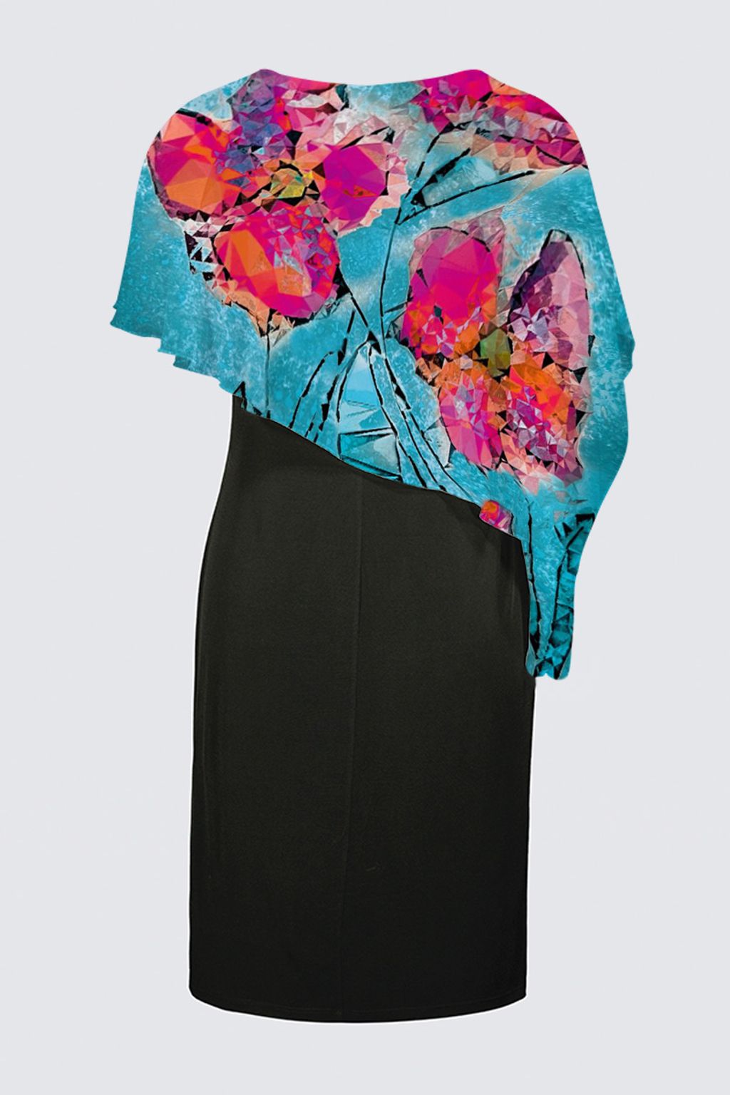 Picture of Late Blooms Joni Cape Dress