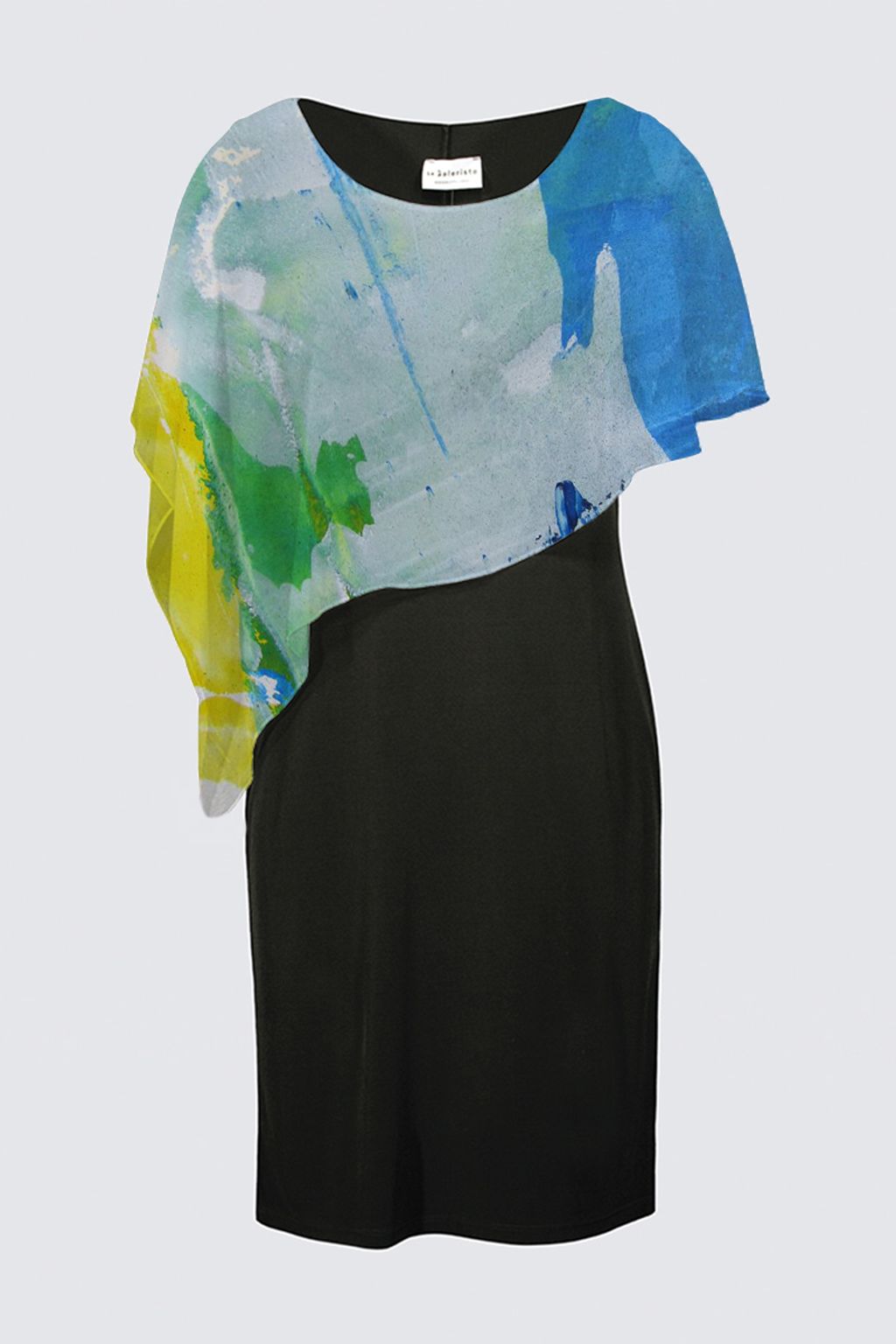 Picture of Yellow Sherbet Joni Cape Dress