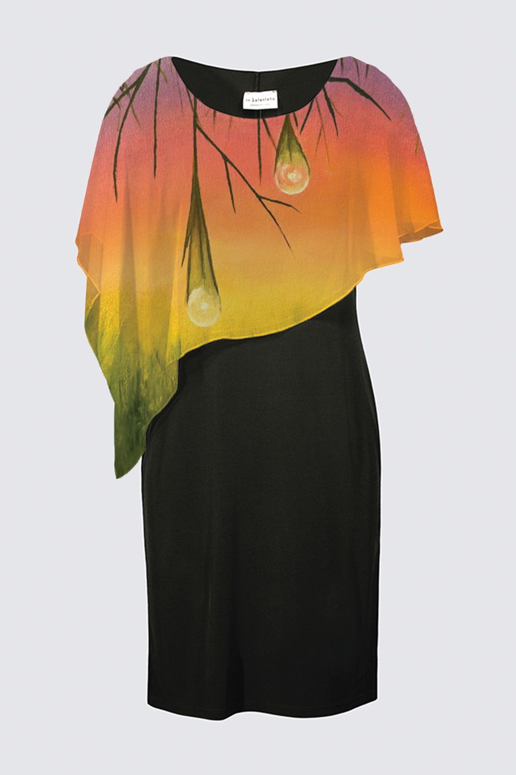 Picture of Morning Dew Joni Cape Dress