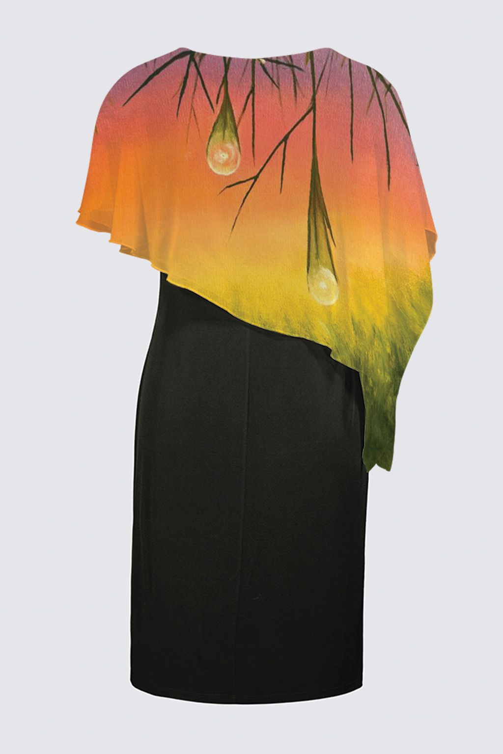 Picture of Morning Dew Joni Cape Dress