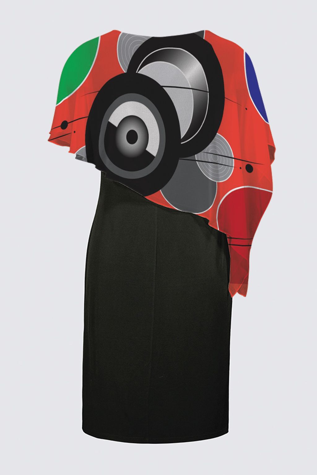 Picture of Circles Joni Cape Dress