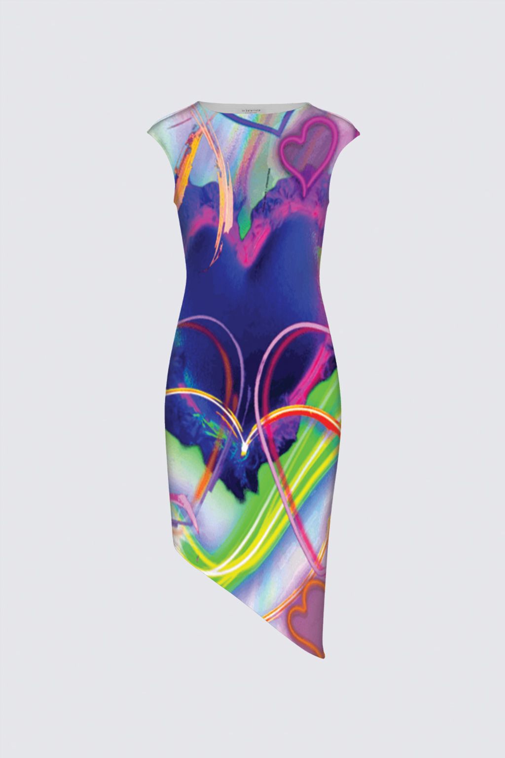 Picture of Code Red: Neon Hearts Unleashed Felicia Dress