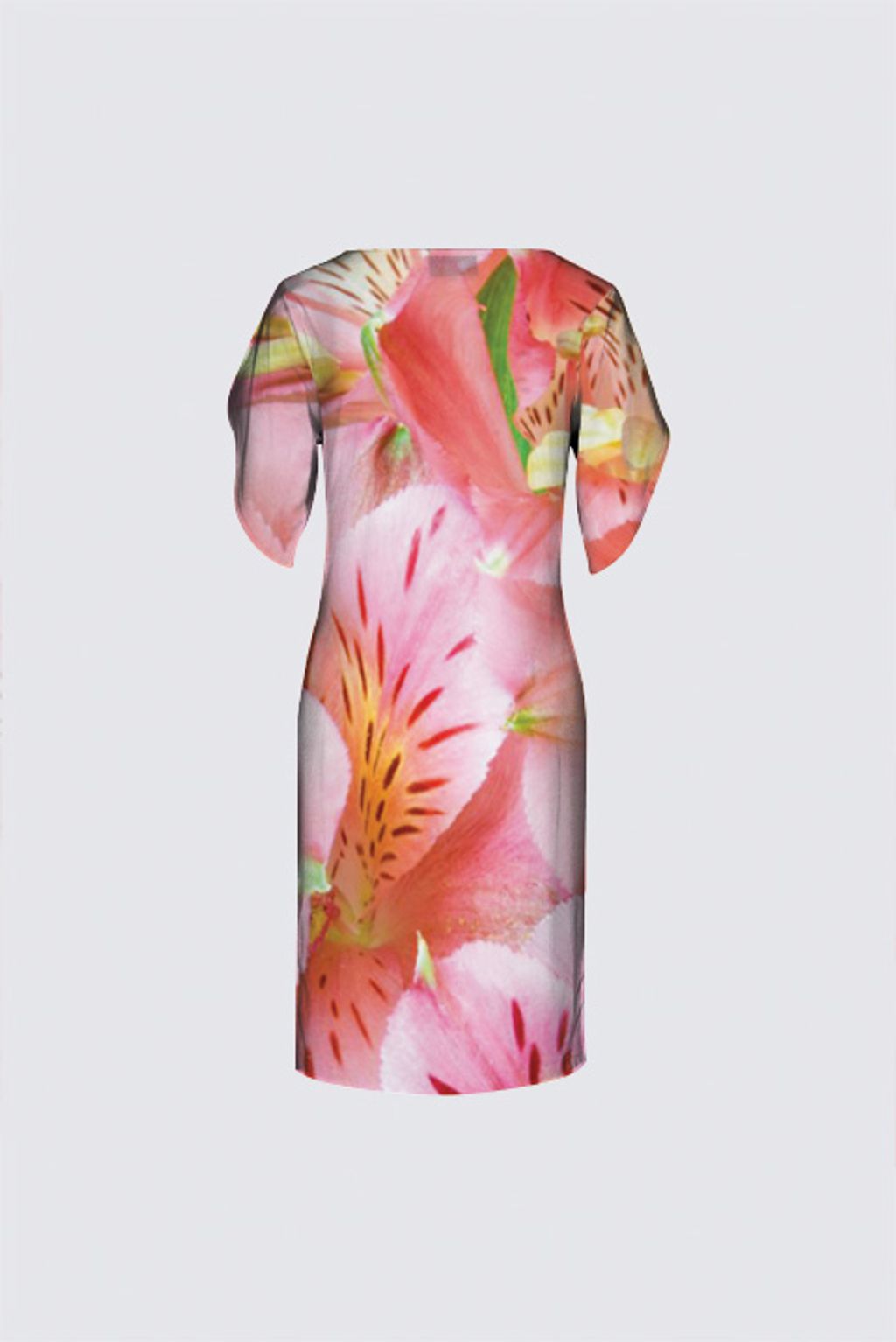 Picture of Blooms in pink alstroemeria Michelle Dress II